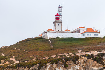 Fototapeta na wymiar Lighthouse of Cabo da Roca, Portugal