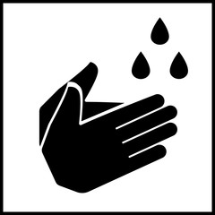wash hand icon
