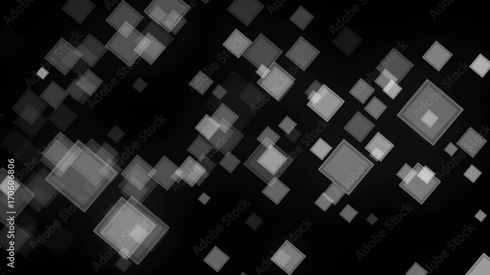 Poster animation background with squares. digital 3d rendering backdrop