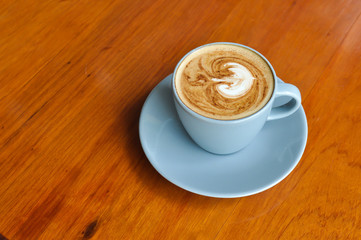 Coffee cup,.cup of coffee on table in cafe,coffee cup background