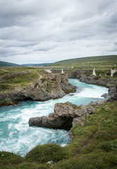 Beautiful Godafoss waterfall in Iceland