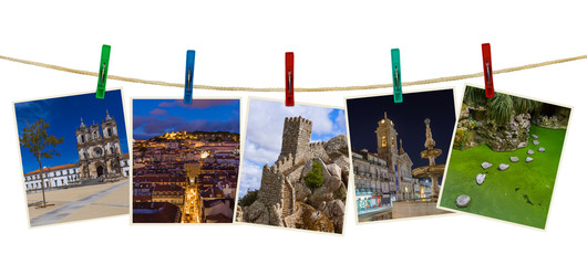 Portugal travel images (my photos) on clothespins