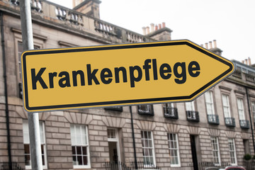 Schild 238 - Krankenpflege