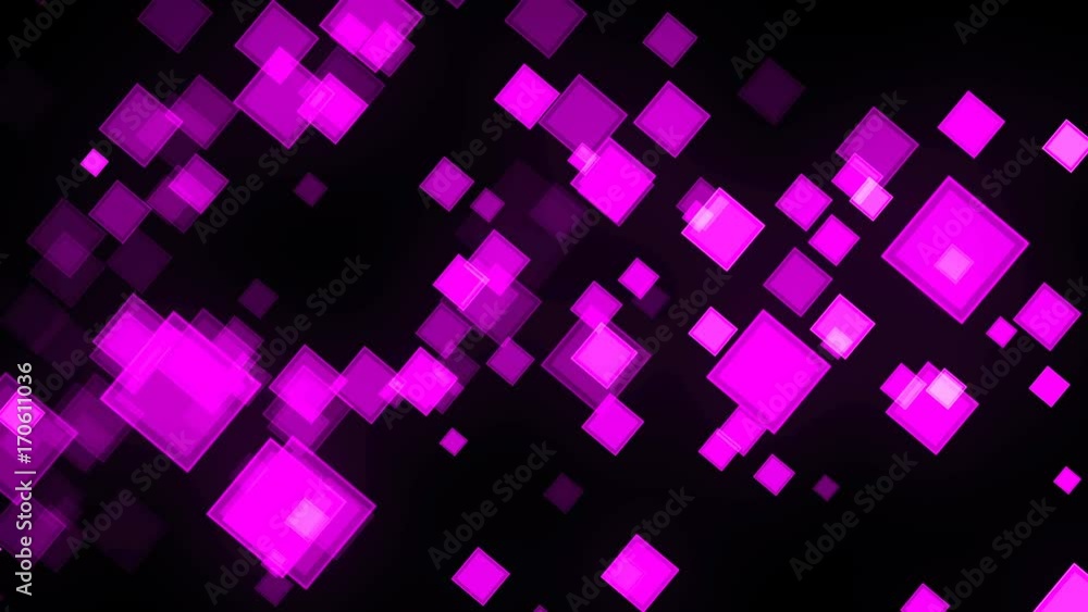 Poster animation background with squares. digital 3d rendering backdrop