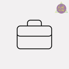 briefcase line icon