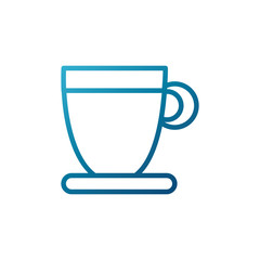 Delicious coffee cup icon vector illustration graphic design