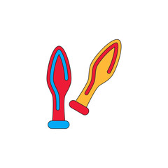 Circus Pike,lance,spear, Vector EPS10