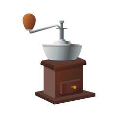 Coffee grinder isolated icon vector illustration graphic design