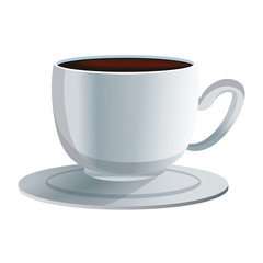 Cup of coffee icon vector illustration graphic design