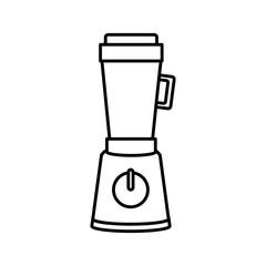 Kitchen blender isolated icon vector illustration graphic design