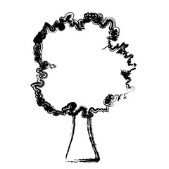 Tree nature symbol icon vector illustration graphic design