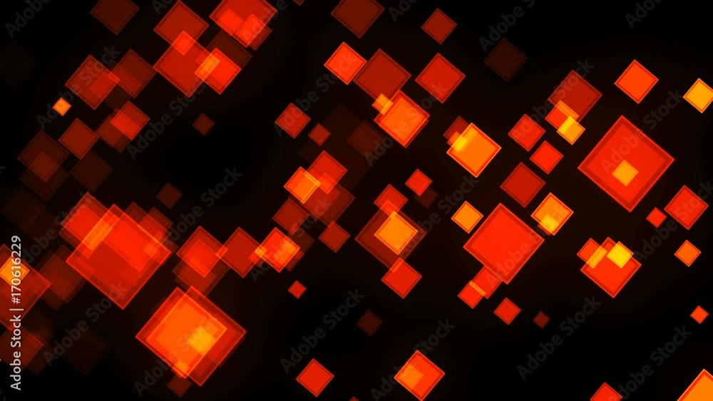 Poster animation background with squares. digital 3d rendering backdrop
