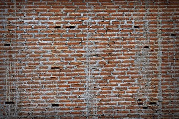 Background of old vintage brick wall,Background of brick wall texture,brick wall