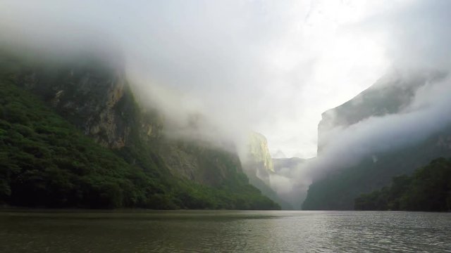 Canyon Sumidero, Chiapas, Mexico, Real Time, 4k
