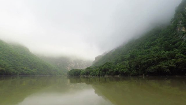 Canyon Sumidero, Chiapas, Mexico, Real Time, 4k

