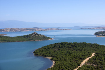 Coastline on Ayvalik Turkey