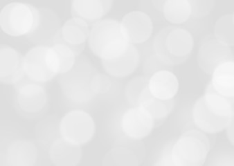 Gray and white bokeh from natural