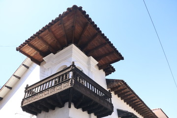 Cusco city views, on a sunny day during the dry season