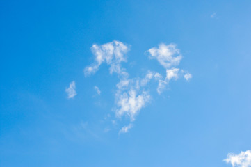 clouds in the blue sky,blue sky background with tiny clouds,Blue sky
