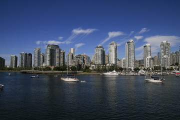 Fototapeta premium Vancouver i jego atrakcje - drapacze chmur