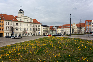 Stadtansicht Zeitz, Burgenlandkreis, Sachsen-Anhalt, Deutschland