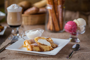 pancakes with filling