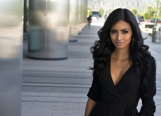 Beautiful business woman