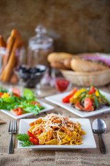 spaghetti noodles
