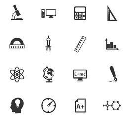 university icon set