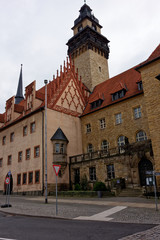Stadtansicht Zeitz, Burgenlandkreis, Sachsen-Anhalt, Deutschland
