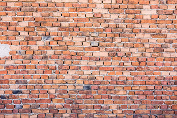 Texture Of Brick Wall With Very High Contrast And Detail