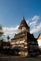 Fototapeta na wymiar Wat Hosian Voravihane Luang Prabang