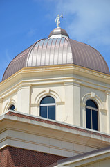 Fototapeta na wymiar Cupola of Dawson County Courthouse in Georgia