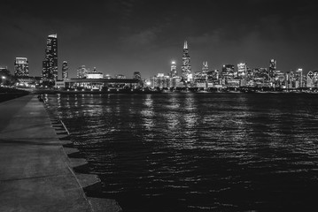 Chicago Waterfront BW