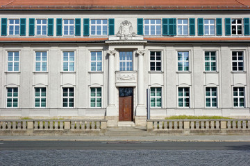 Stadtansicht Zeitz, Burgenlandkreis, Sachsen-Anhalt, Deutschland