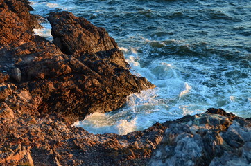 The Rocks in the ocean