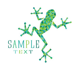 Fototapeta premium frog mosaic