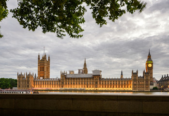 Obraz premium Westminster Big Ben UK