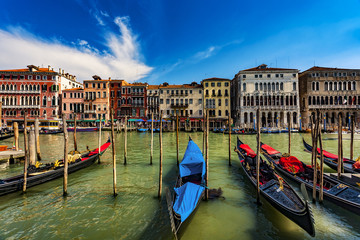 Italy. Venice. Grand Canal. 
Venice and its Lagoon is on UNESCO World Heritage List