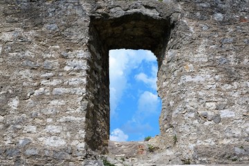 Ruine Honburg in Tuttlingen in Deutschland