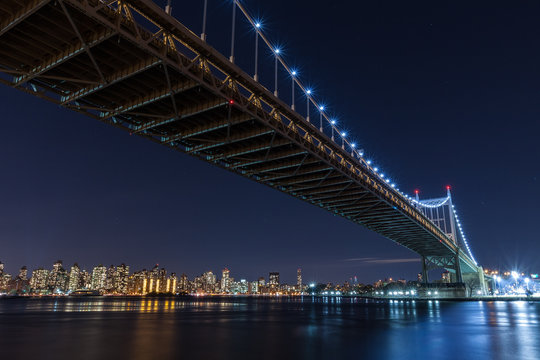 Triborough Bridge and Manhattan