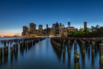 Downtown Manhattan from the old Brooklyn Piers 4