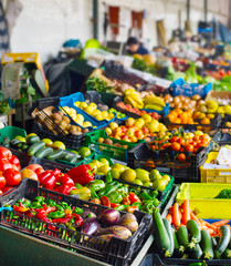 Farmers market. Porto, Portugal