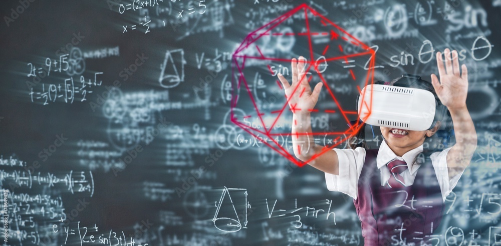 Poster composite image of geometry problem