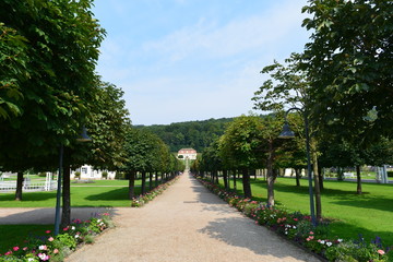 Kurpark Staatsbad Brückenau Bayern 