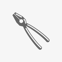 pliers vector icon