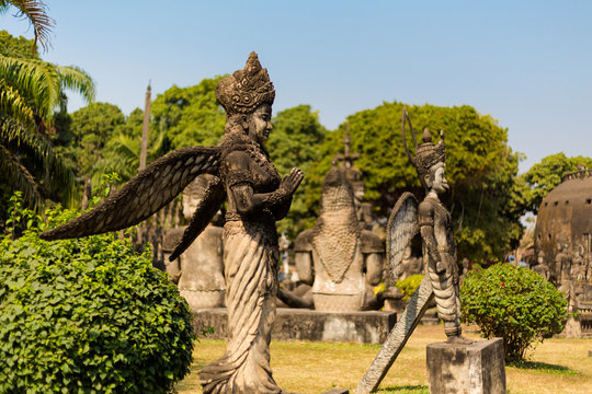 Xieng Khuan Buddha park Vientiane
