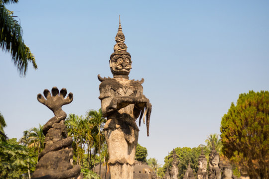 Xieng Khuan Buddha park Vientiane