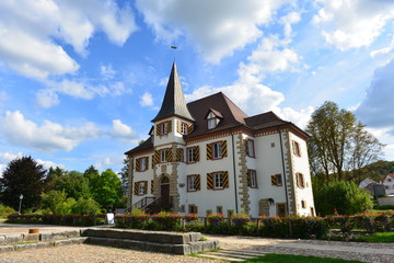 Schloss Entenstein in Schliengen, im Landkreis Lörrach in Baden-Württemberg