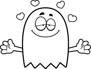 Cartoon Ghost Hug